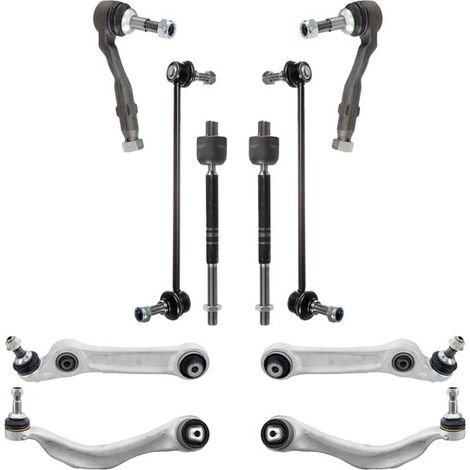 KIT BRACCIO OSCILLANTE 10 PEZZI COMPATIBILE CON BMW 5 GRAN TURISMO (F07)530D XDRIVE 07.2 / Kit Sospensione Completo OE/OEM / Bracci Oscillanti + Testine Sterzo / Sostituzione Diretta OEM