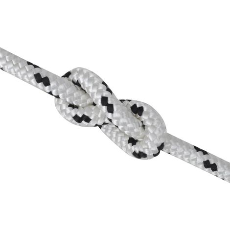 Maison Exclusive - Geflochtenes Tauwerk Bootsleine Polyester 6 mm