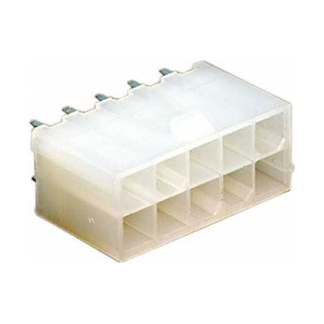 Connettore Mini Fit maschio 10 vie PCB