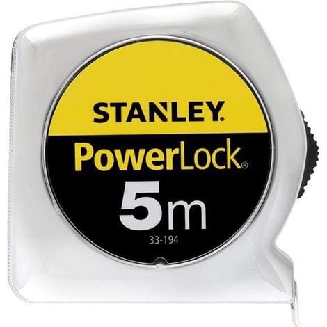 Stanley Flexómetro Powerlock 10m x 25mm10m x 25mm