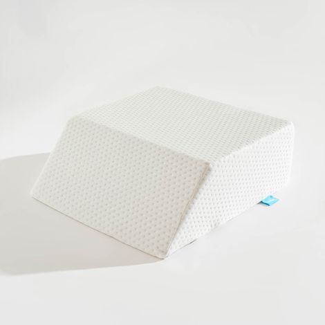 Cuscino Ergonomico Gambe in Memory Foam 61x53x20 cm Cuscino Cuneo Gambe Alzate Ortopedico per Circolazione, Gonfiore e Dolori Lombari Supporto per Schiena e Ginocchia con Federa Traspirante Rimovibile (1/5)