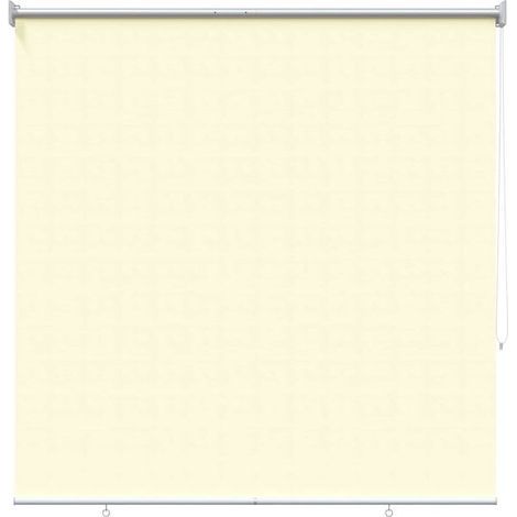 Store enrouleur extérieur avec protection UV, blanc cassé, 120 x 140 cm (1/5)