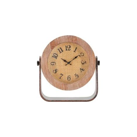 TABLE CLOCK ROUND CM 23,5X7X24