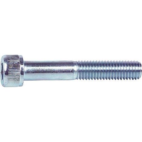Vis à métaux tête cylindrique 6 pans, galvanisée