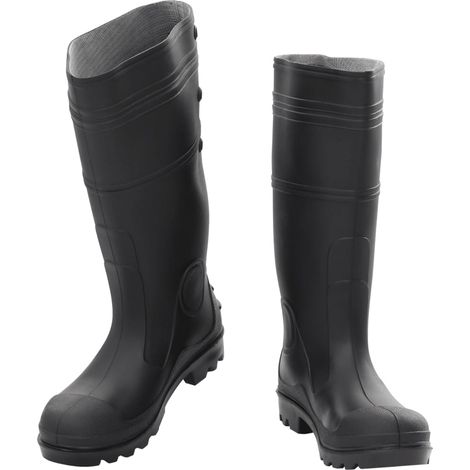 Bottes de pluie noir taille 38 PVC CFW211056 (1/5)