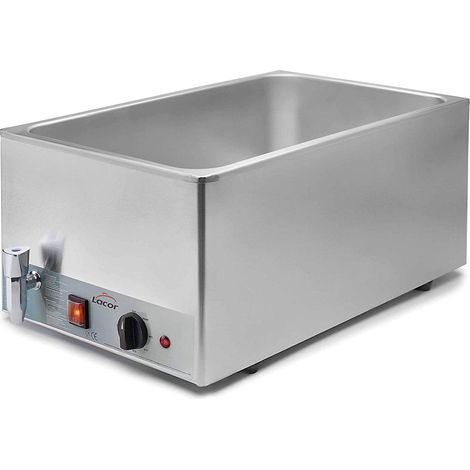 Elektrisches Chafing Dish Lacor Edelstahl große Kapazität korrosionsbeständig