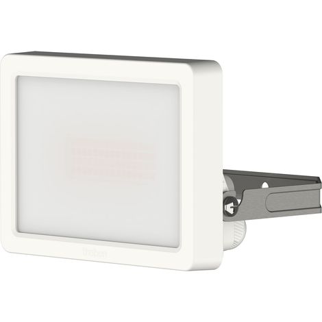 Theben 1020670 LED-Strahler theLeda B10 Dual WH - 10 Watt, 3000 K (warmweiß) und 4000 K (neutralweiß) umschaltbar, DarkSky-Funktion, Diffuser-Abdeckung, 90° Neigung nach oben/unten, weiß (1/5)