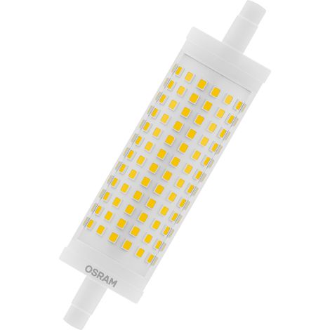 Osram 4099854022340 LED Line Lampadina LED R7s 118mm 19W 2452lm 4000K Bianco Freddo Classe E colore Trasparente (1/4)