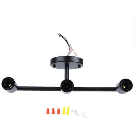 Lampe murale vintage design E27 miroir industriel pour cuisine salle de bain coiffeuse (1/5)