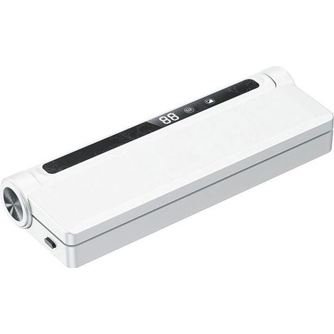 Machine de Mise Sous Vide Alimentaire, Machine de Mise Sous Vide 60 KPa, de Compacte et Légère avec 20 Sacs, Idéale pour le Stockage, la Viande et les Légumes (Prise UE) (1/5)