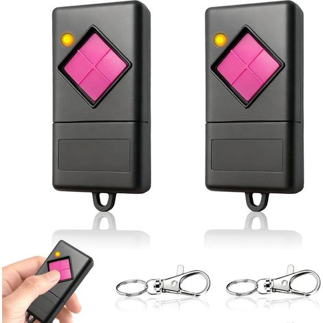 Télécommande pour porte de garage - Compatible avec émetteur manuel MAHS433-01, MAHS433-04, S10-433A1L00, S5-433A2L00, pour 433,92 MHz - Télécommande de garage avec 10 (1/5)