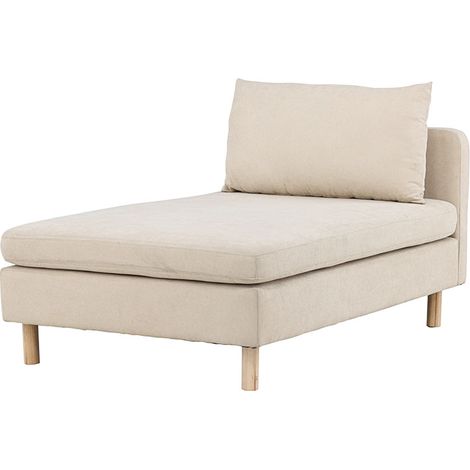 Zero Sofa Sofa-Modul Daybed beige.