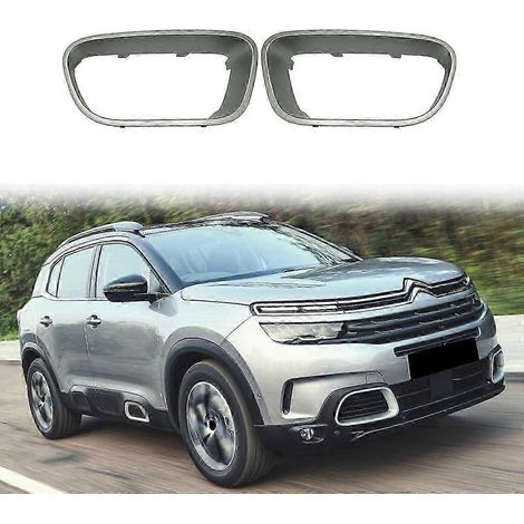 pièces Grilles de pare-chocs avant gauche et droite inférieures centrales, garnitures de calandre latérales pour Citroën C5 Aircross 2017 (1/2)