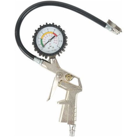 Aufblaspistole mit Manometer, 40 mm, 16 bar, automatischer Zyklus, deutsches Kaliber (1/5)