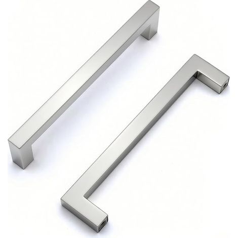 Kitchen Cabinet Handles - Stainless Steel Drawer Handle - 160mm Hole Spacing - with Screws (1/4)