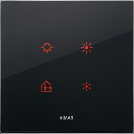 VIMAR - 21662.76 Placca 2M nero diamante