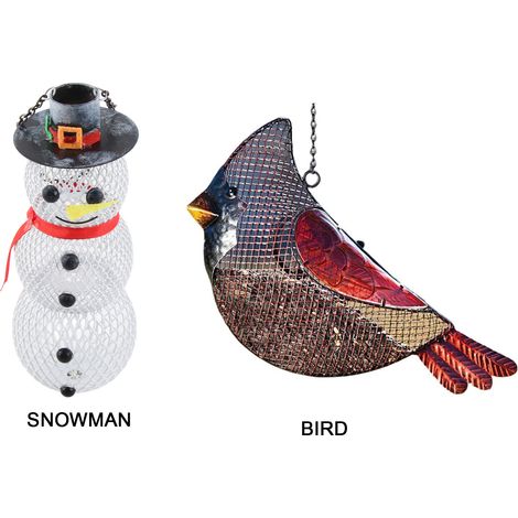Mangeoire décorative pour oiseaux (Mangeoire pour oiseaux Cardinal Yeti) (1/5)