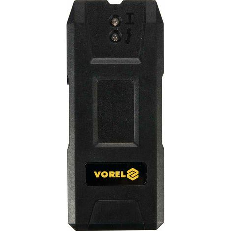 Vorel Detector de Perfiles Metálicos y Cables Bajo Tensión, Herramienta de Detección, Uso Profesional, Alta Sensibilidad, Diseño Compacto y Preciso