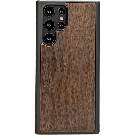 Funda de madera de roble ahumado para Samsung Galaxy S22 Ultra (1/3)