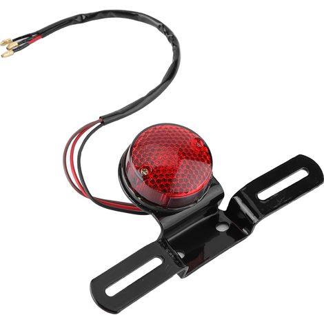 Feu arrière LED universel 12V pour moto, feu stop modifié étanche, feu de queue arrière waterproof (1/5)