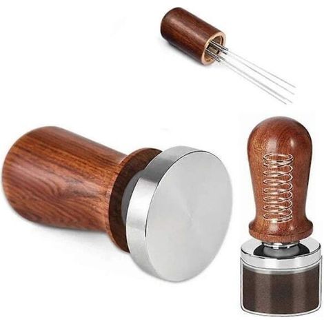 Cafetière à piston 51 mm, cafetière expresso 51 mm avec pistons à ressort en acier inoxydable 51 mm (1/4)