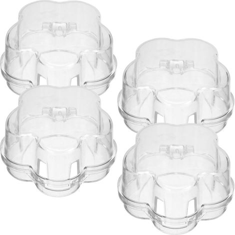 XEPHO 4 Pièces Couvercles de Protection pour Boutons de Cuisinière à Gaz (1/5)