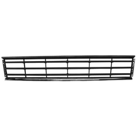 Grille de pare-choc avant centrale noire 1 baguette chromée Confortline Volkswagen Passat B7 2010-2014