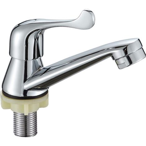 Robinet unique robinet d'eau froide évier de cuisine bassin accessoires de salle de bain (1/5)