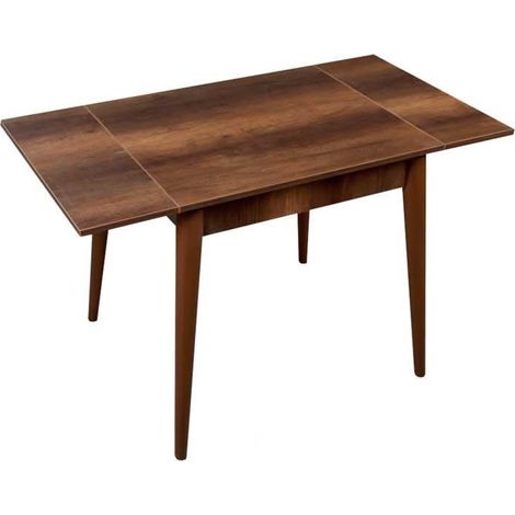 Tavolo allungabile cm 70x120x75h colore noce (1/2)