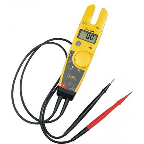 Fluke T5-600 Tester eléctrico amarillo y negro