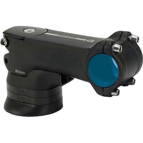 Potence de vélo GITNU 31,8x90 mm compatible avec les vélos de route et les VTT, avec accessoires d'augmentation de hauteur, fabriquée en alliage d'aluminium et comprenant des rondelles. (1/5)