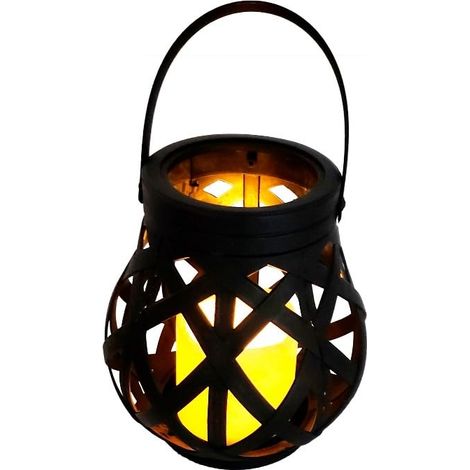 Bougie décorative à piles (piles non fournies) - Idéale pour décorer n'importe quel espace avec chaleur et style sans crainte de flammes - Parfaite pour les occasions spéciales.