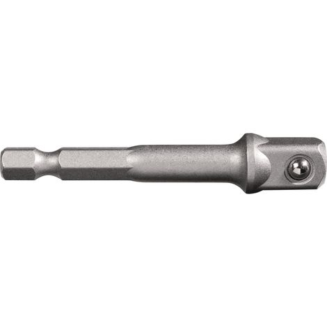 Nom Adaptateur entraînement 6 pans 1/4 pouce sortie 4 pans 3/8 pouce L.65mm TECWERK (1/2)