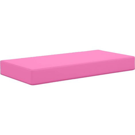 Seat Cushion Pink 80 x 40 x 8 cm 100% Polyester vidaXL