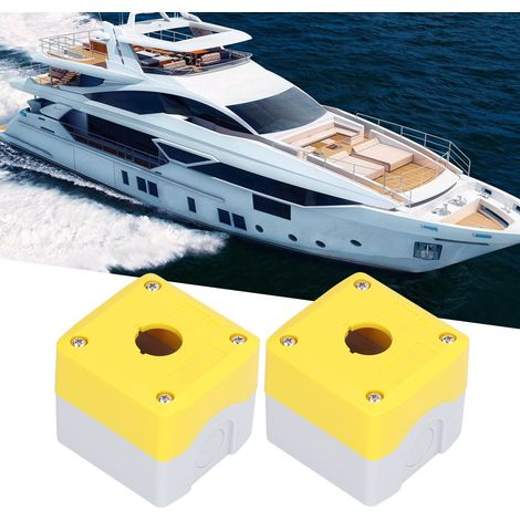 BERM wasserdichte Druckknopf-Steuerbox (75,5 x 71 x 65,5 mm), erhältlich im 2er-Pack. (1/5)