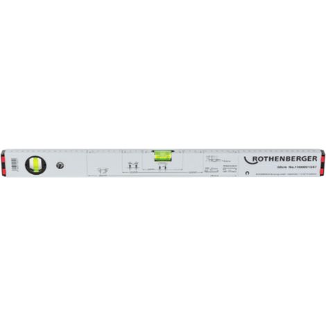ROTHENBERGER Alu-Wasserwaage, 600mm, mit Magneten - 1500001547 (1/5)