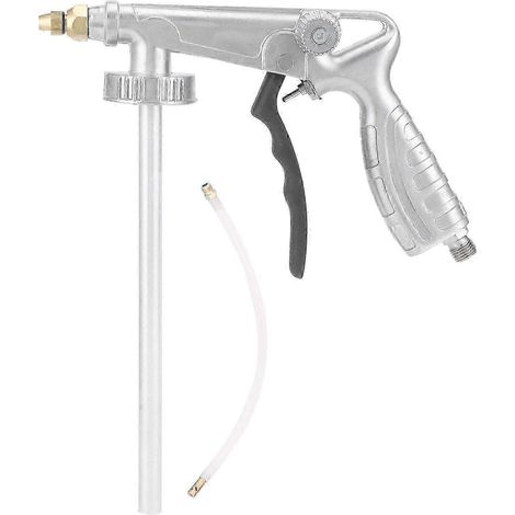 Pistolet à peinture réglable en alliage d'aluminium, filetage mâle G1/4, aérographe intelligent WHBYV (1/4)
