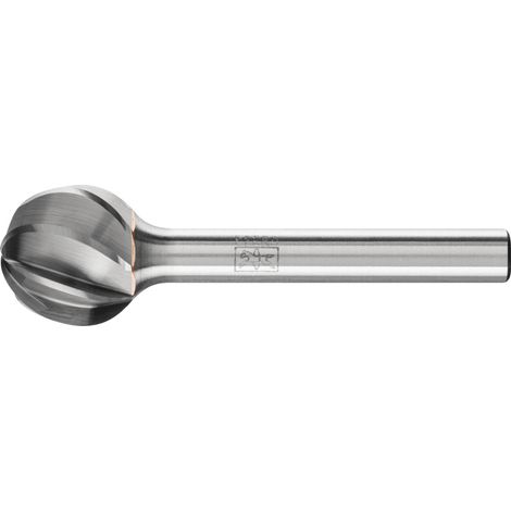 PFERD TOOLS Hartmetall Hochleistungsfrässtift ALU Kugel KUD Ø 16x14mm Schaft-Ø 6mm für Alu/NE Metalle (1/2)