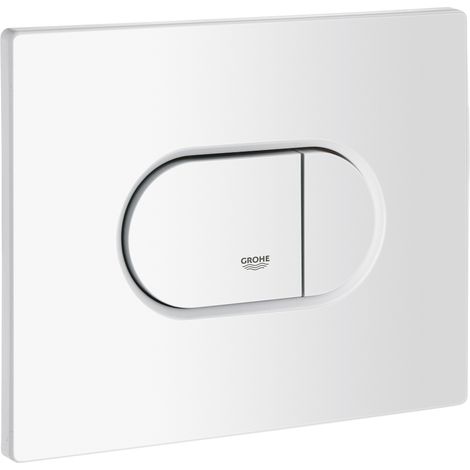 Grohe Arena Cosmo - Pulsador para WC, blanco alpino 38858SH0 (1/3)