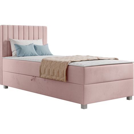 Cama continental Soral, Manila 09, Continental, Individuales, 90x200, Tapiz, Somieres, 90x207x106cm