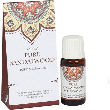 Huile parfumée - GOLOKA - Santal - Marron - 0.05kg - Ambiance spirituelle