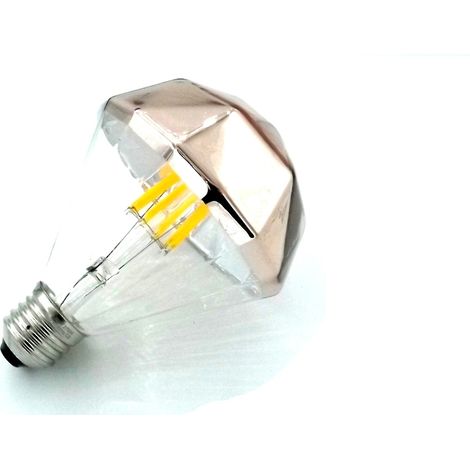 Lampadina Decorativa Led E2710w 2700k Prisma Rosa