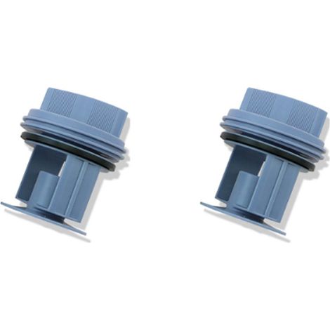 2 bouchons de vidange pour machines à laver Siemens et Bosch, compatibles avec Wm1095/1065 Wd7205, etc.-AquaForge (1/5)