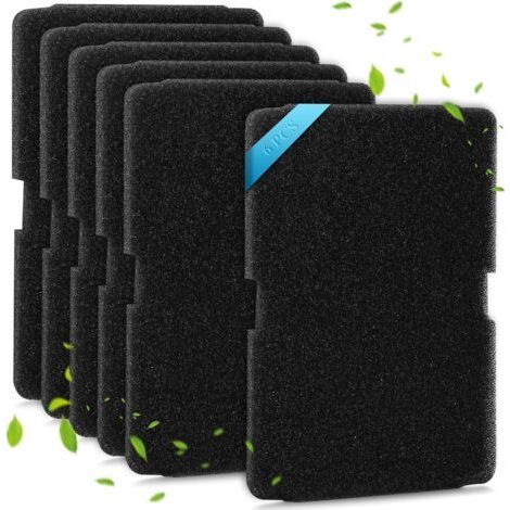 6 Pièces Filtre pour Sèche-linge Beko, 240×155×10 mm Filtre Sèche-linge Beko à Condensation et à Pompe à Chaleur (1/4)