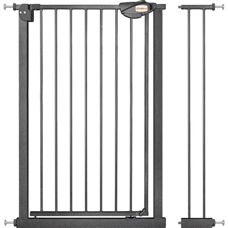 Barrera de seguridad para bebés, cierre automático, sistema de doble bloqueo, 8594 cm. (1/2)