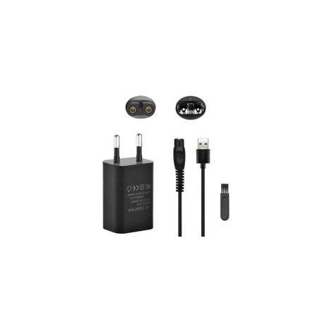 5V-Ladegerät für Philips OneBlade Haarglätter QP2824, QP2734, QP2724, QP4631, S5898, S7887, MG9550, MG9530 und MG5950, tragbares USB-Ladekabel