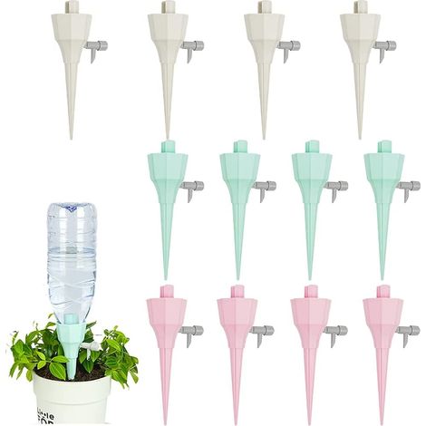 Système d'arrosage automatique goutte à goutte pour plantes d'intérieur ou d'extérieur (1/5)