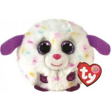 Peluche Chien - Diamètre 7.5 Cm - Fourrure Douce - Pour Enfants À Partir De 5 Ans - Unité