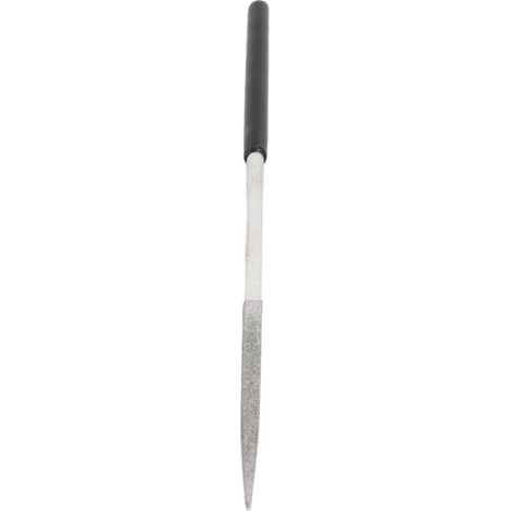 Lime de bijoutier à manche en caoutchouc, outil de polissage manuel pour métal, bois, plastique, maquettes, quadrangle (1/5)