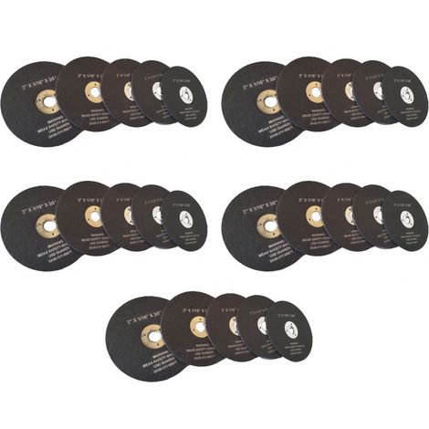 Disco de corte para metal 75x1,6 mm para amoladora cortadora pequeña,  25 piezas (1/3)